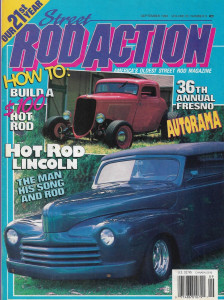 STREET ROD ACTION 1993 SEPT - FRESNO AUTORAMA, HOT ROD LINCOLN, LATCHES & PANS 